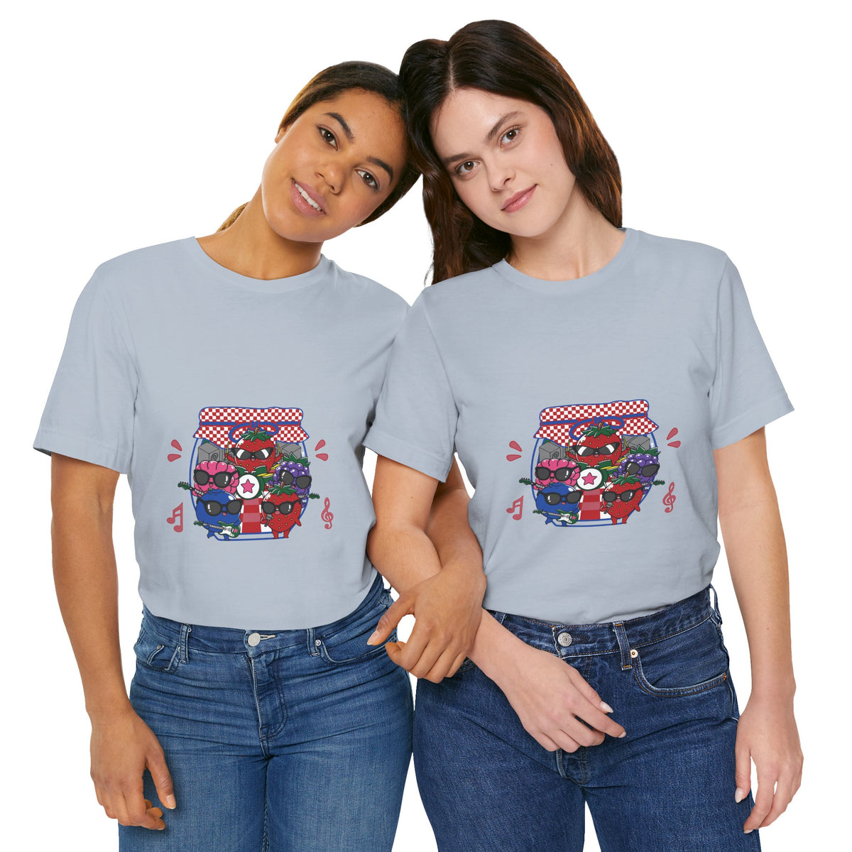 Cute Berries Jam Retro Music Tee