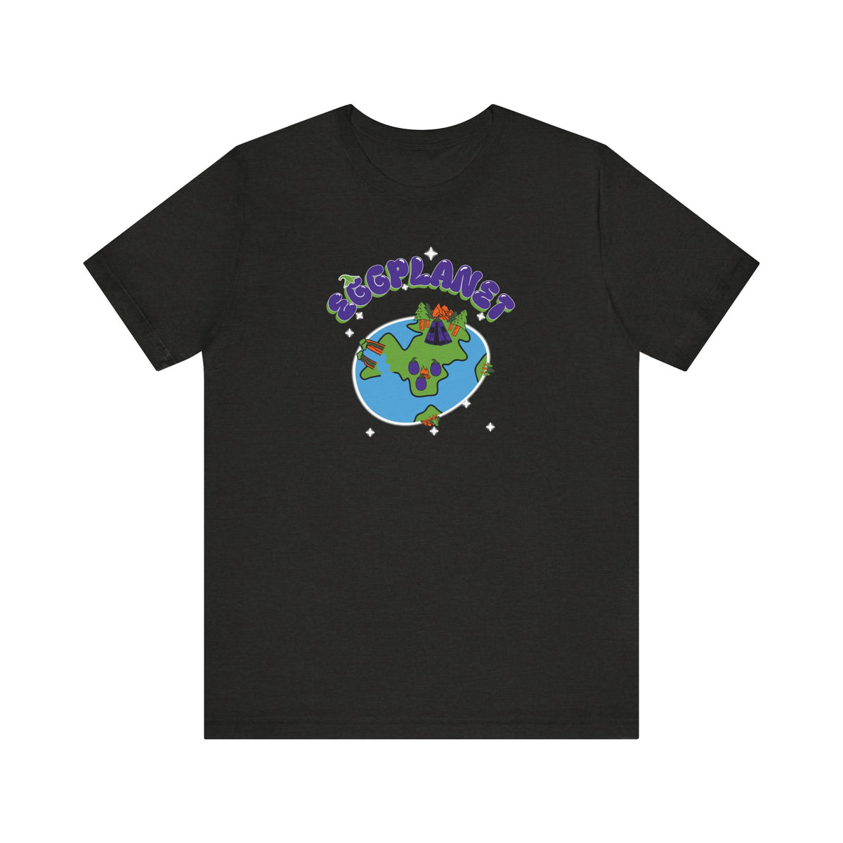 Eggplanet Retro Camping Shirt