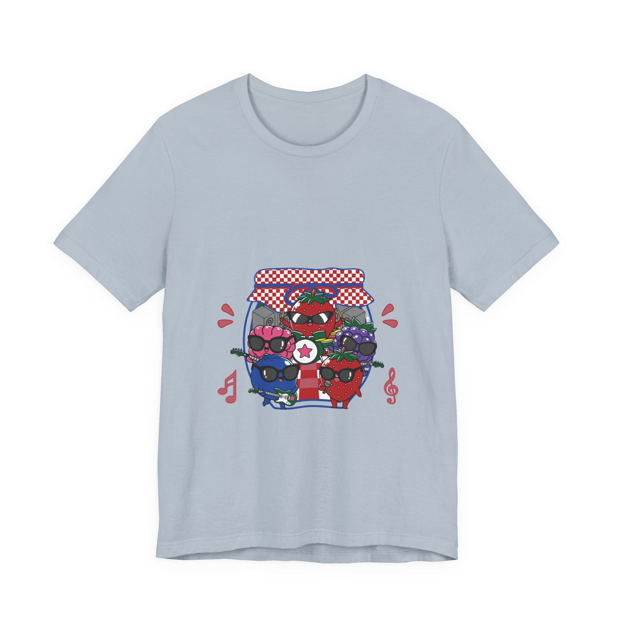 Cute Berries Jam Retro Music Tee