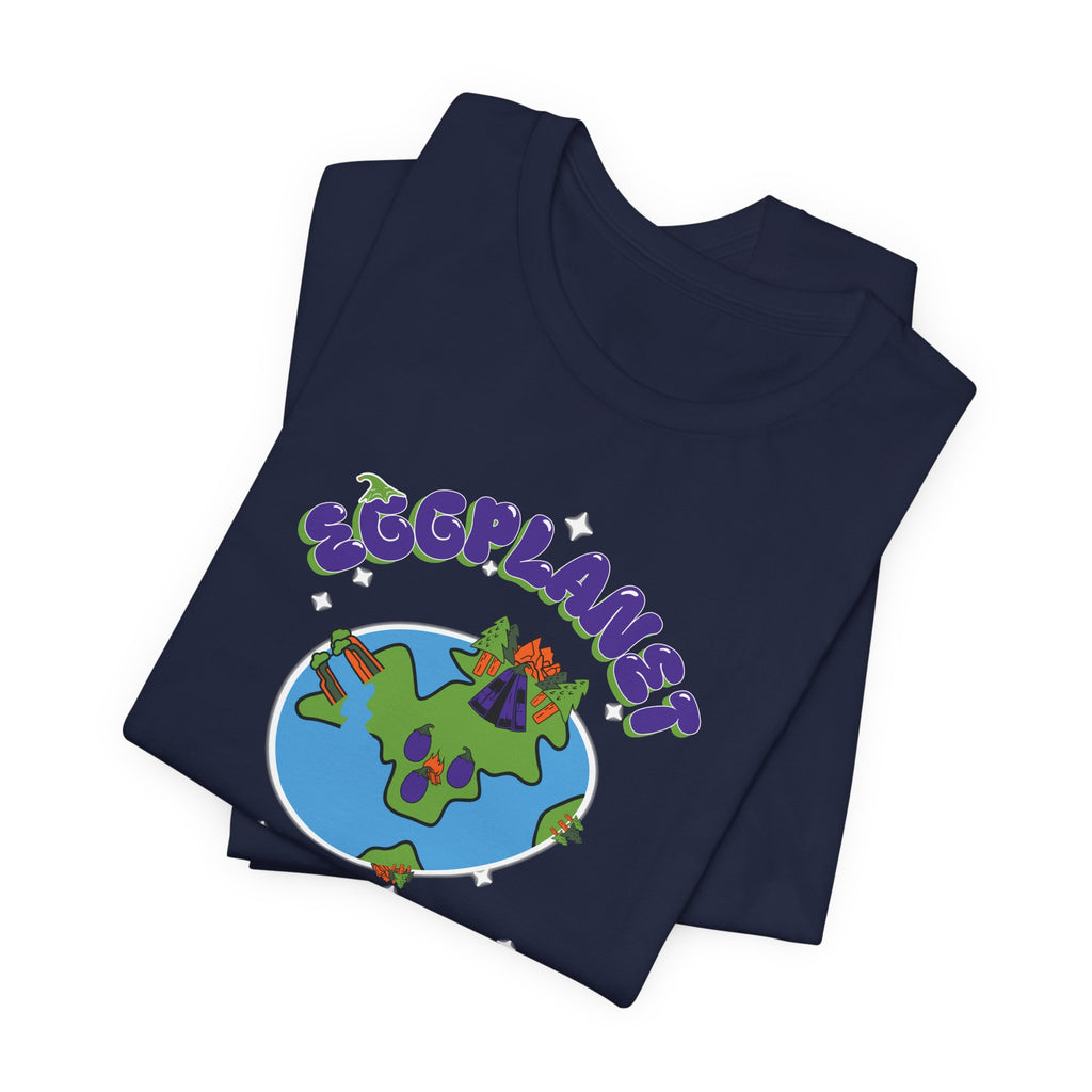 Eggplanet Retro Camping Shirt