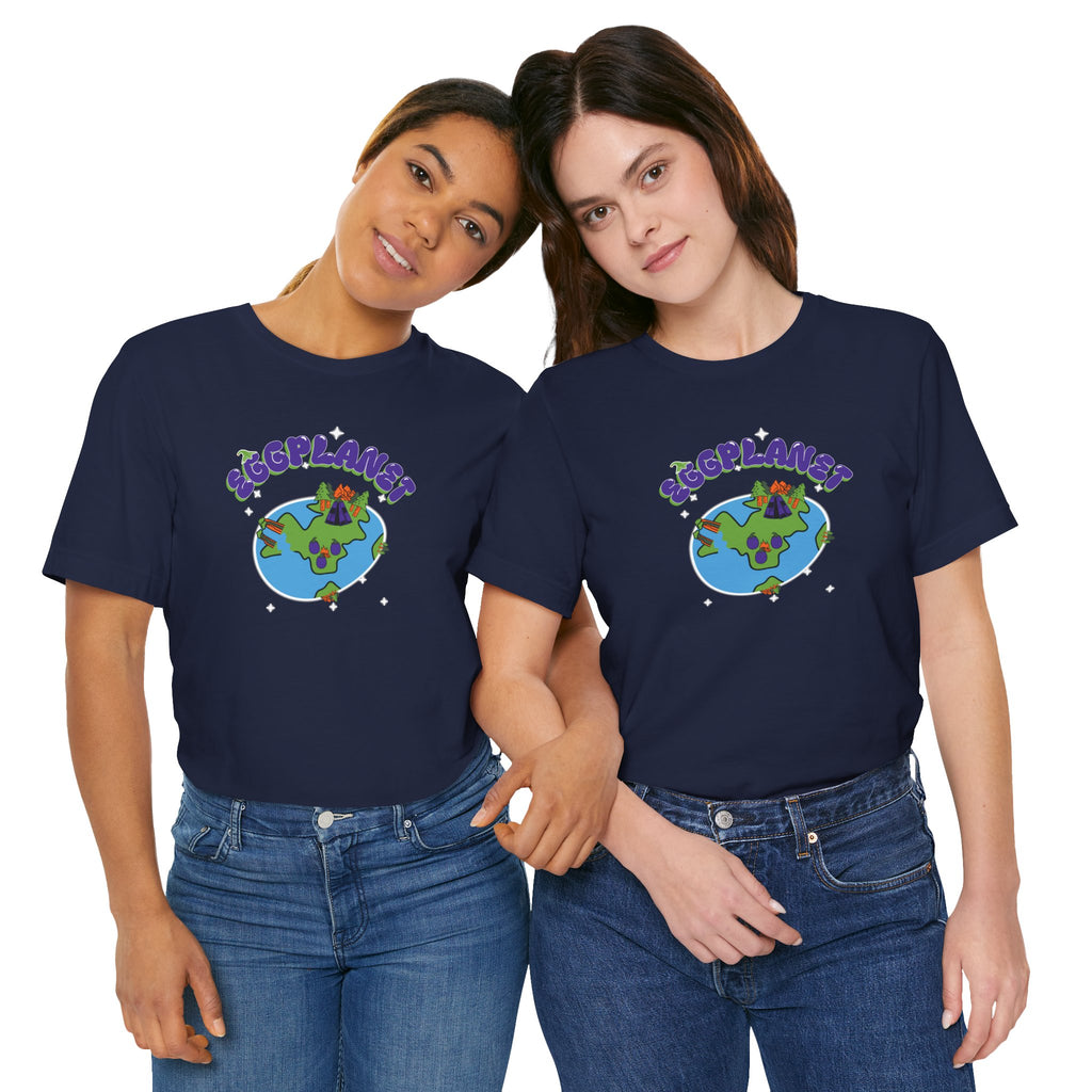 Eggplanet Retro Camping Shirt