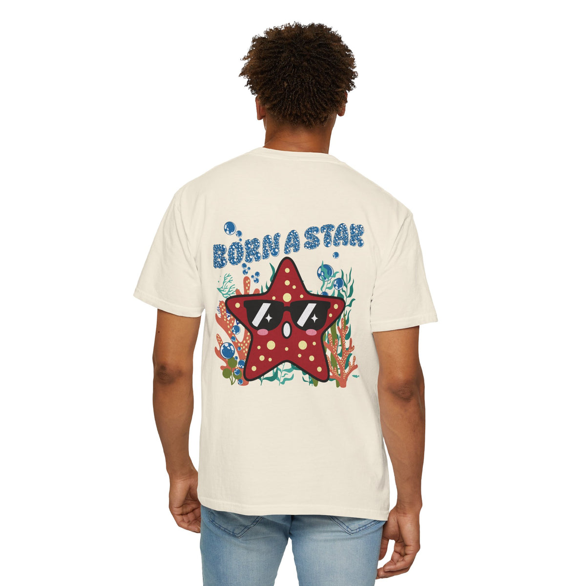 Born A Star Starfish Graphic Tee