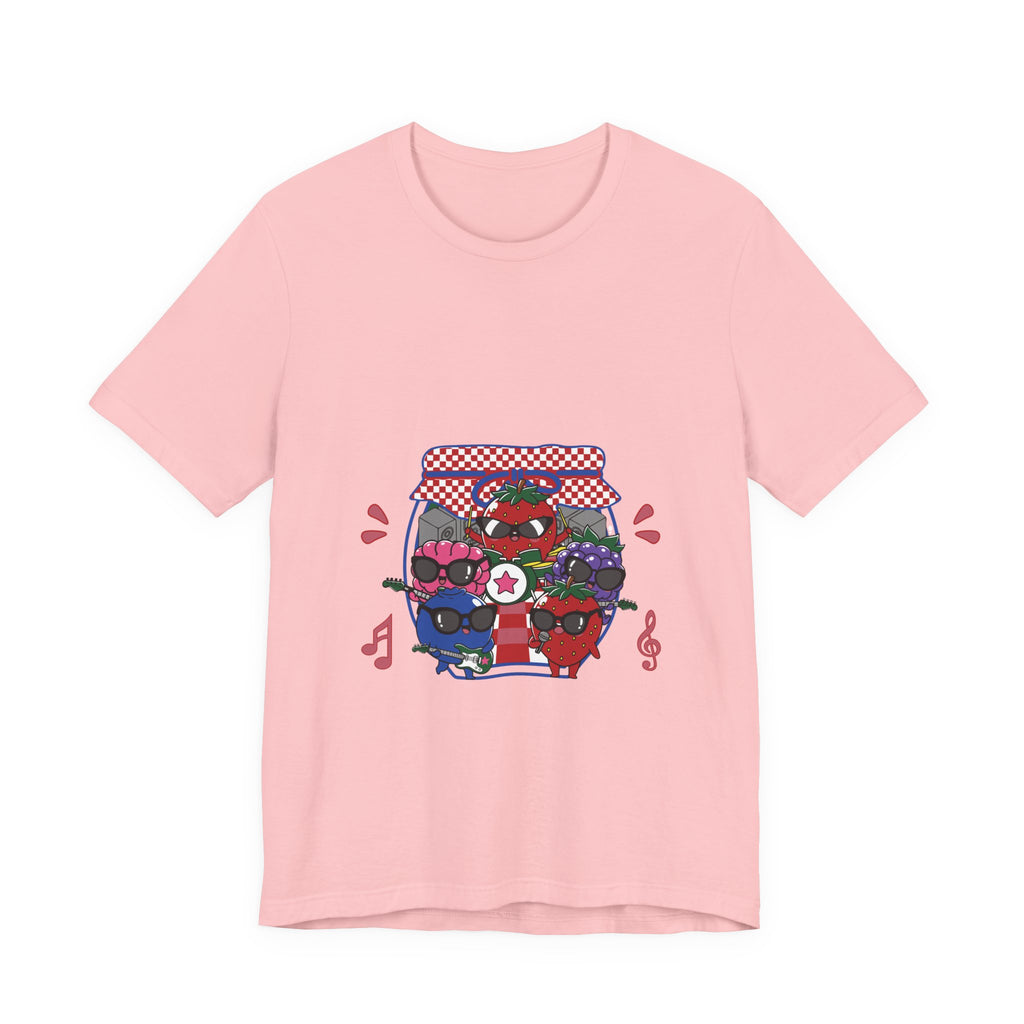 Cute Berries Jam Retro Music Tee