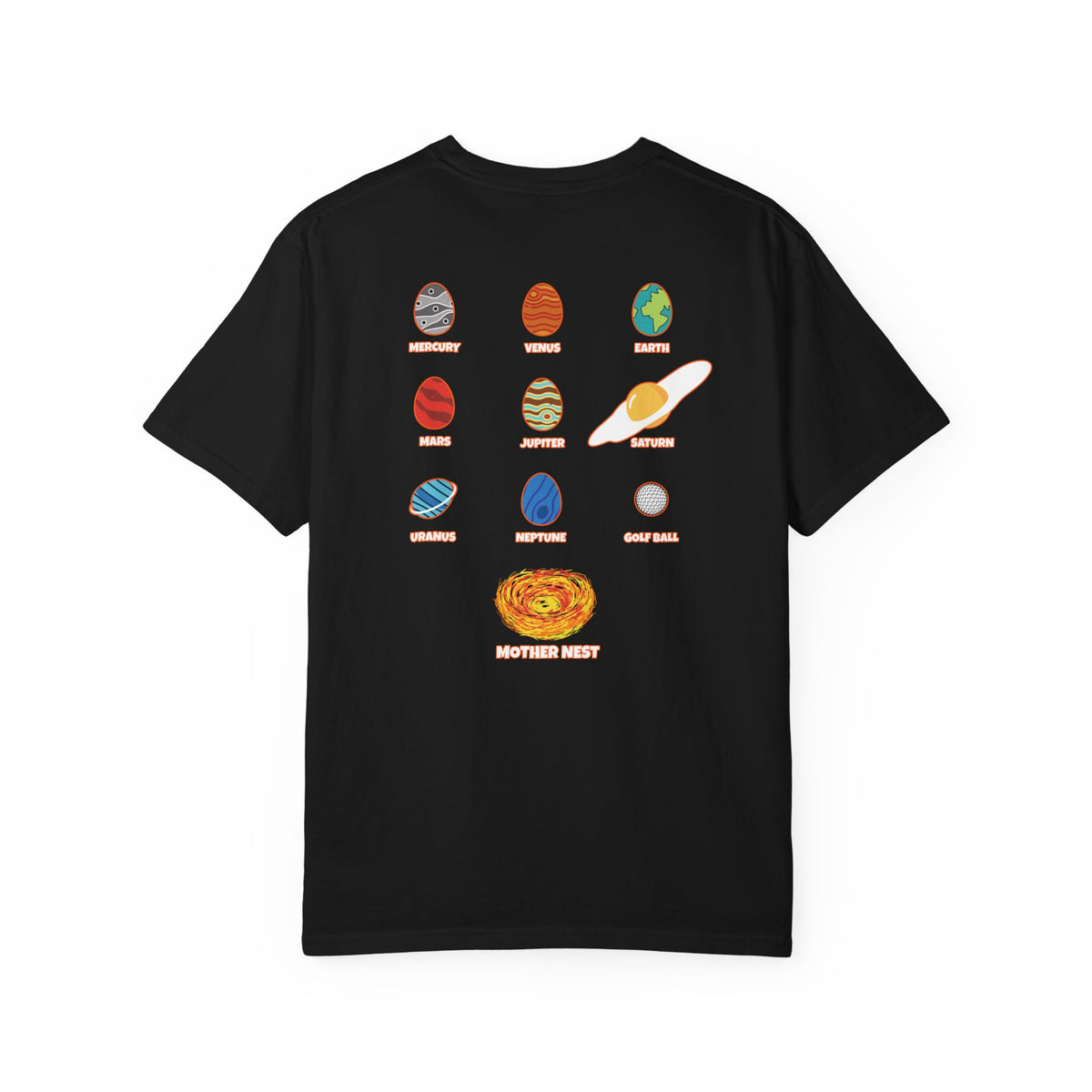 Funny Solar System Egg Pun Shirt