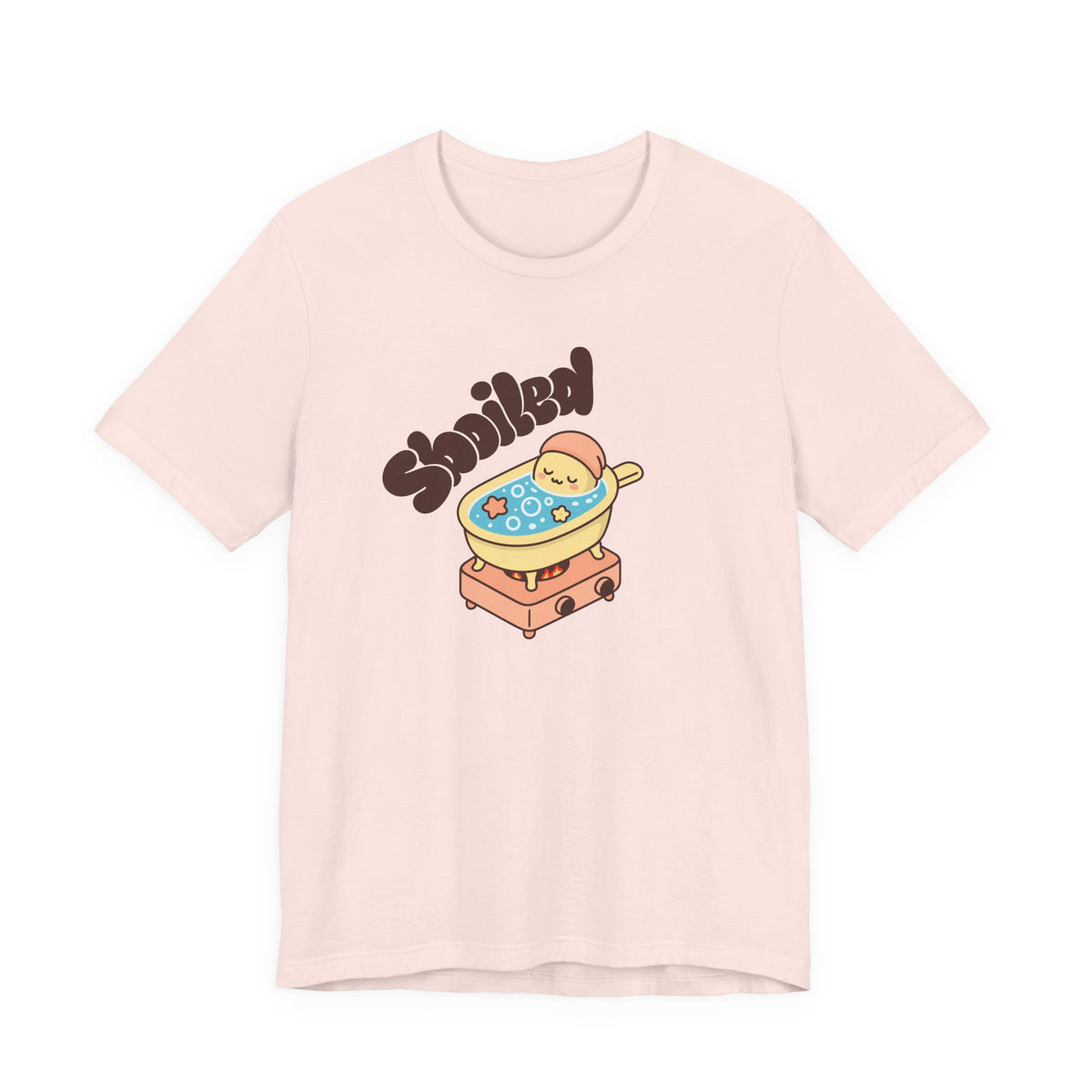 Kawaii Sboiled Egg Pan Bath Tee
