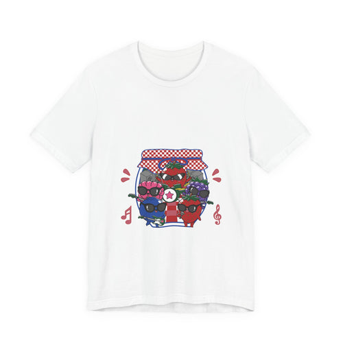 Cute Berries Jam Retro Music Tee
