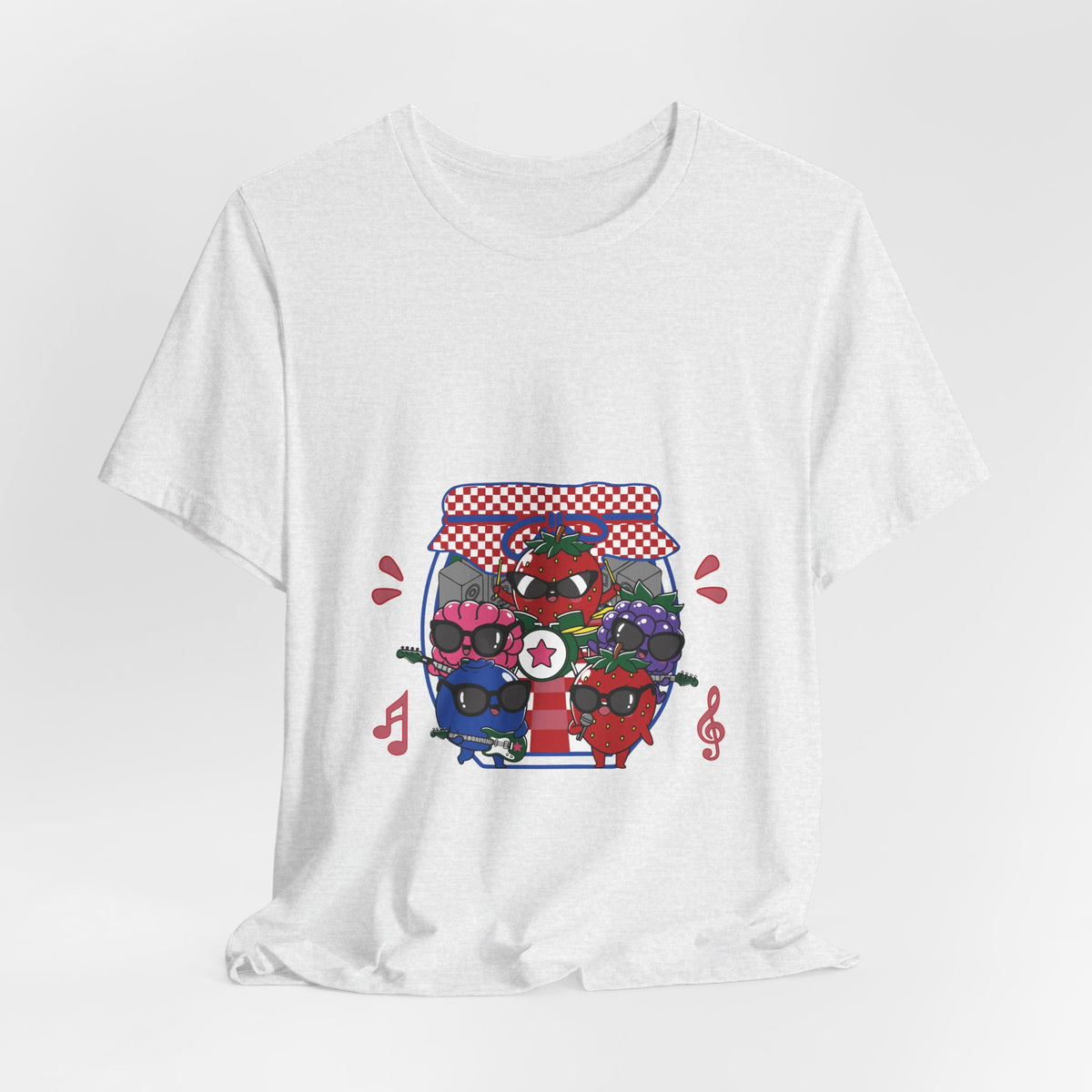 Cute Berries Jam Retro Music Tee