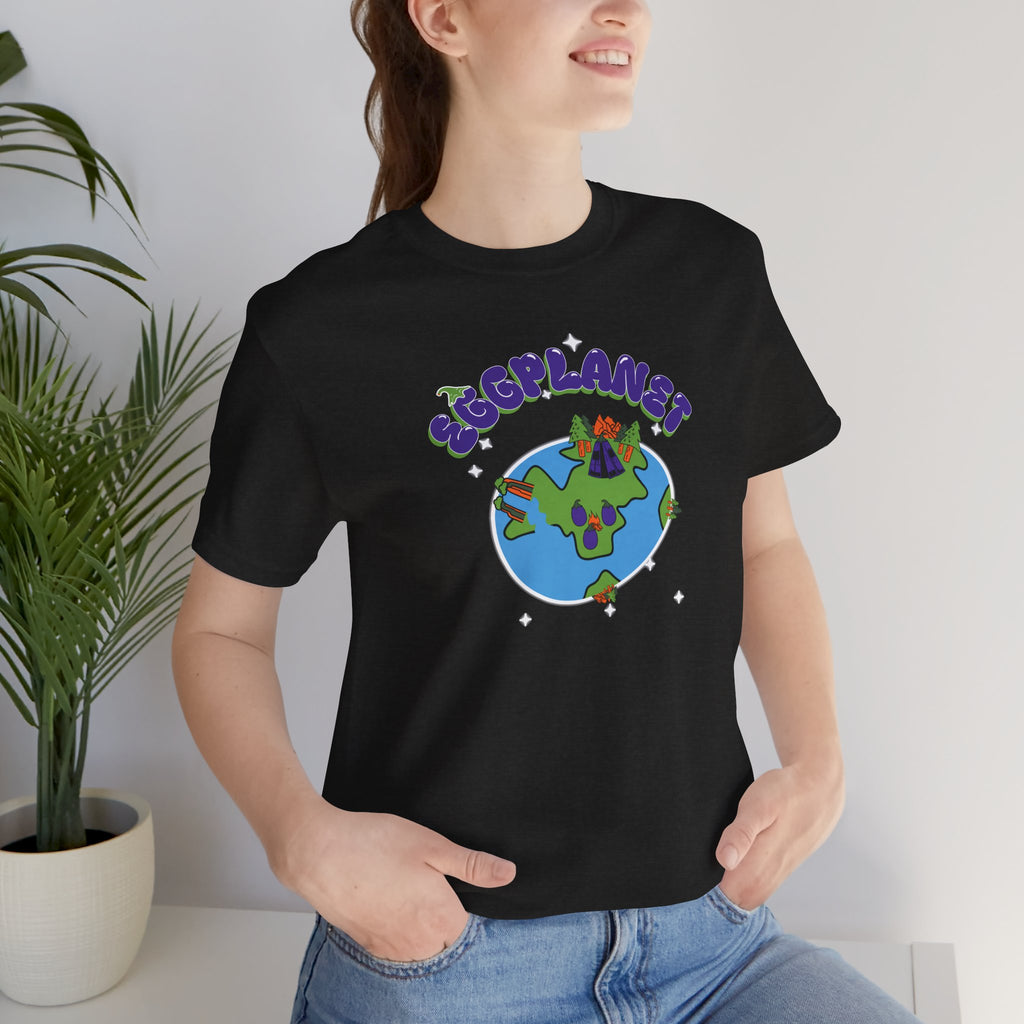Eggplanet Retro Camping Shirt