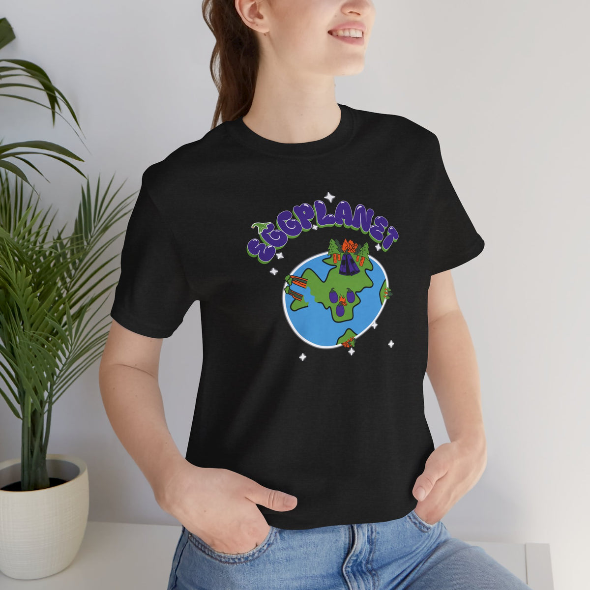Eggplanet Retro Camping Shirt