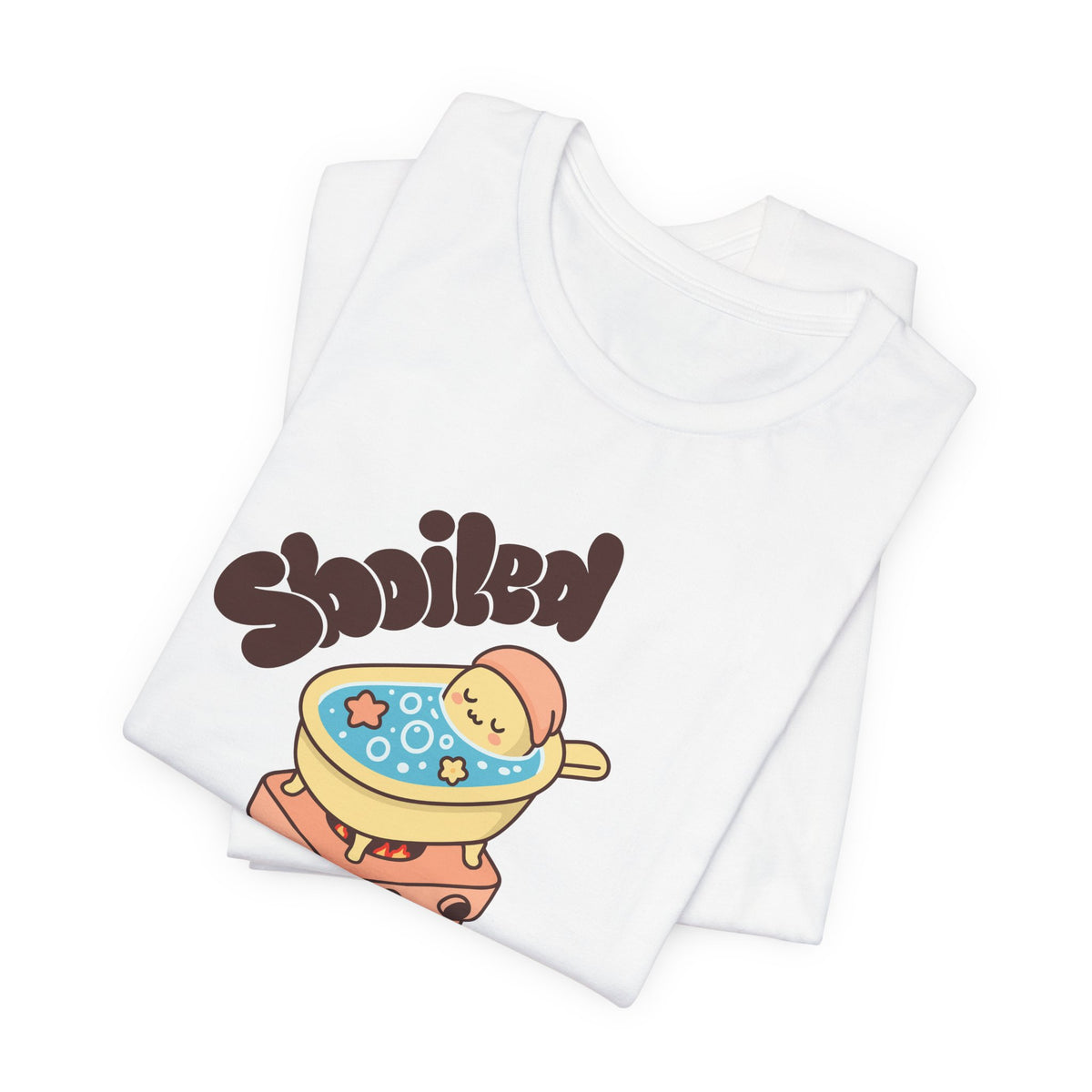 Kawaii Sboiled Egg Pan Bath Tee