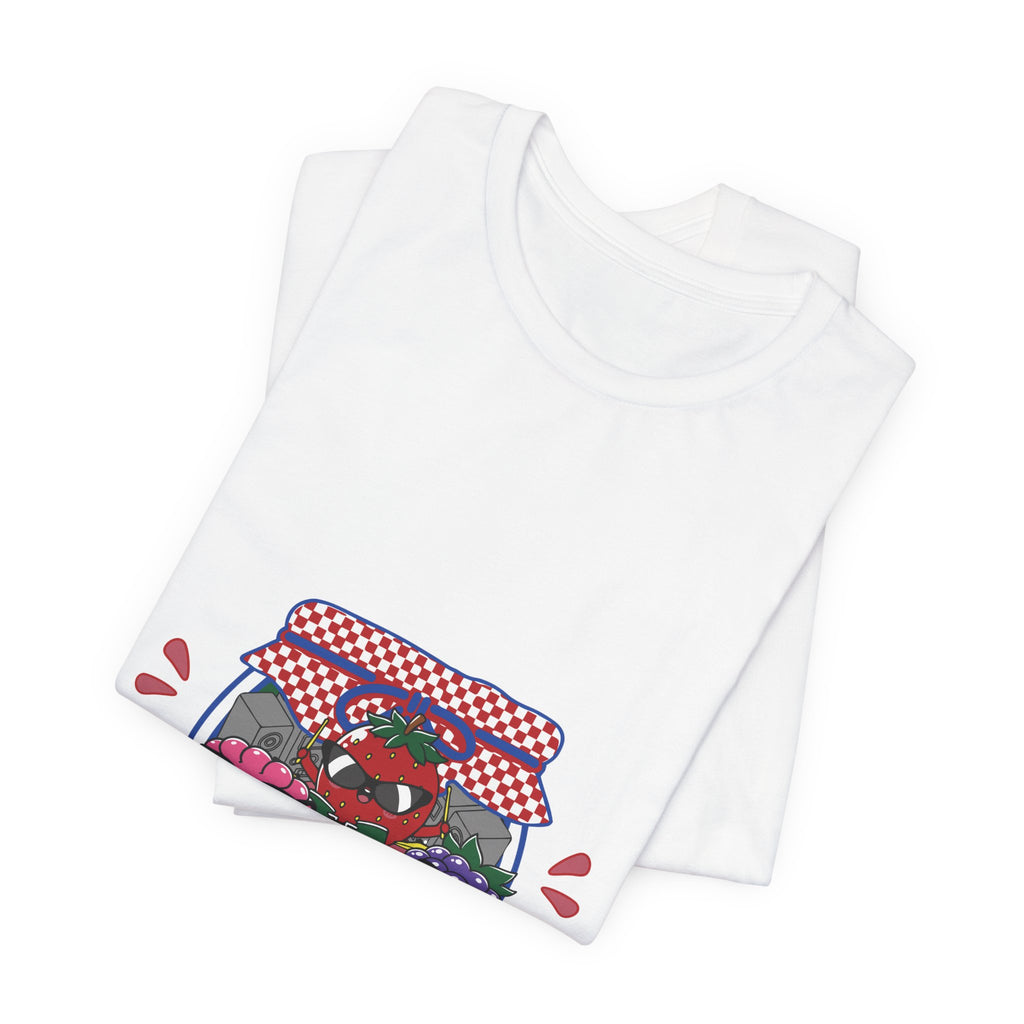 Cute Berries Jam Retro Music Tee